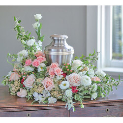 Sacred Memories Urn Arrangement from your local Clinton,TN florist, Knight's Flowers