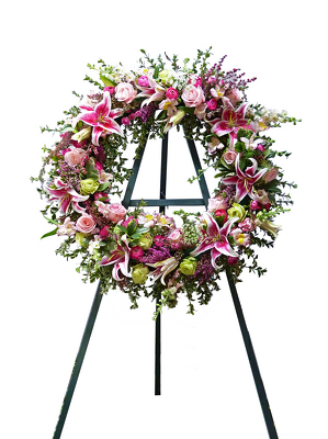 Enduring Tribute Wreath from your local Clinton,TN florist, Knight's Flowers