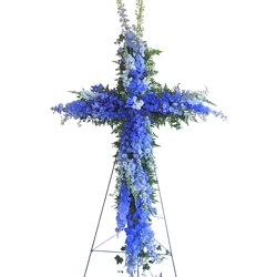 Comfort Cross from your local Clinton,TN florist, Knight's Flowers