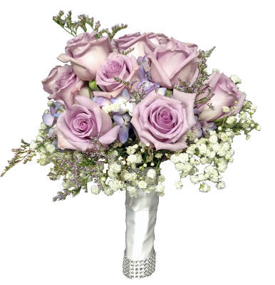 Lavender Day Brides Bouquet from your local Clinton,TN florist, Knight's Flowers