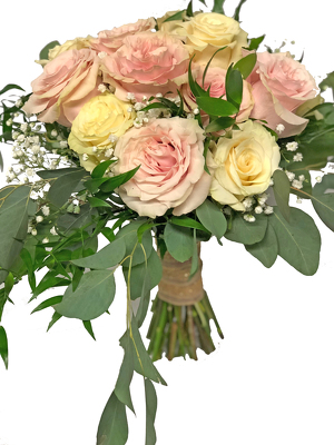 Blushing Bride Wedding Bouquet from your local Clinton,TN florist, Knight's Flowers