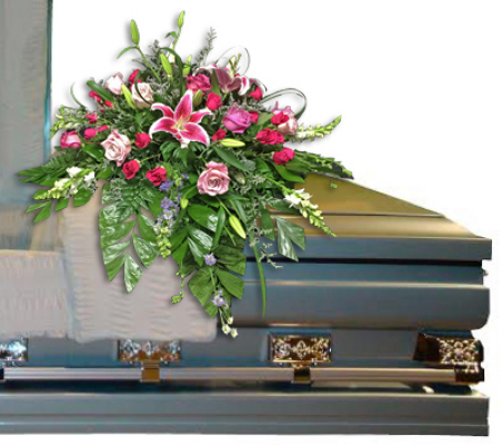 Graceful Memories Casket Spray from your local Clinton,TN florist, Knight's Flowers