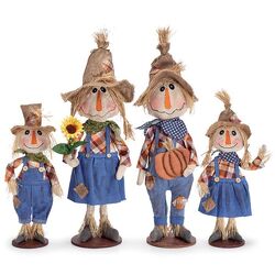Scarecrow Family from your local Clinton,TN florist, Knight's Flowers