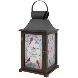 Cardinals Appear  Lantern  from your local Clinton,TN florist, Knight's Flowers
