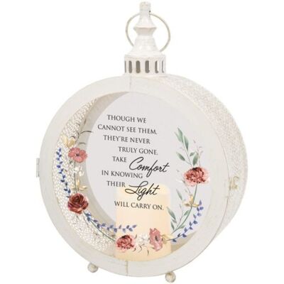 Never Gone – Round Lantern from your local Clinton,TN florist, Knight's Flowers
