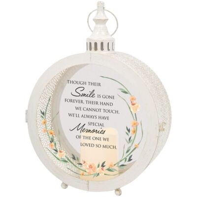 Special Memories – Round Lantern from your local Clinton,TN florist, Knight's Flowers