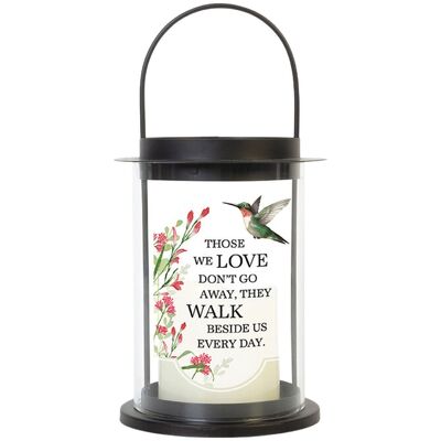 Walk Beside Us Cylinder Lantern  from your local Clinton,TN florist, Knight's Flowers