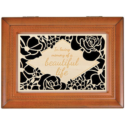 Beautiful Life Wood Engraved Music Box from your local Clinton,TN florist, Knight's Flowers