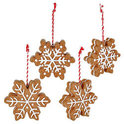 Gingerbread Snowflake Ornament from your local Clinton,TN florist, Knight's Flowers