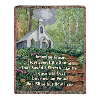 Amazing Grace How Sweet The Sound Tapestry from your local Clinton,TN florist, Knight's Flowers