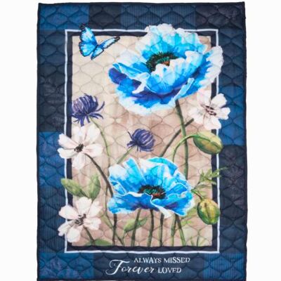 Always Missed Quilt from your local Clinton,TN florist, Knight's Flowers