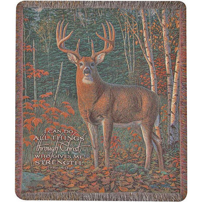 Autumn Sentinel Tapestry Throw from your local Clinton,TN florist, Knight's Flowers