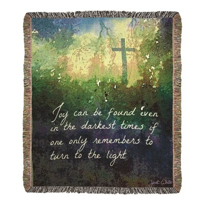 Joy Can Be Found Tapestry from your local Clinton,TN florist, Knight's Flowers