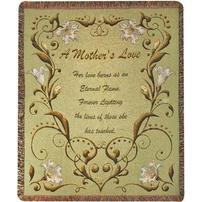 A Mother's Love Tapestry Throw from your local Clinton,TN florist, Knight's Flowers