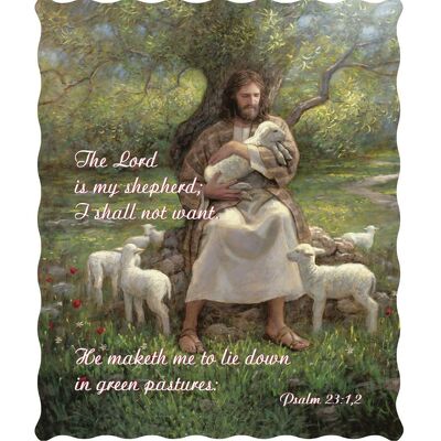 The Lord Is My Shepard Quilted Throw  from your local Clinton,TN florist, Knight's Flowers