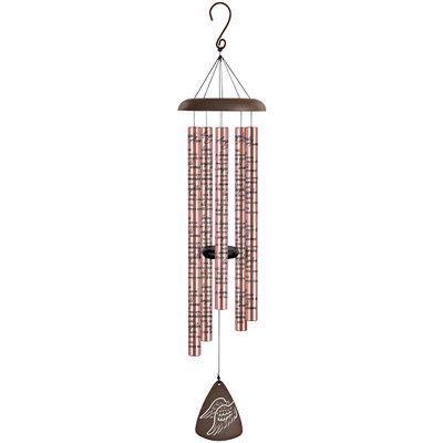 Angel's Arms Rose Gold Wind Chime 44