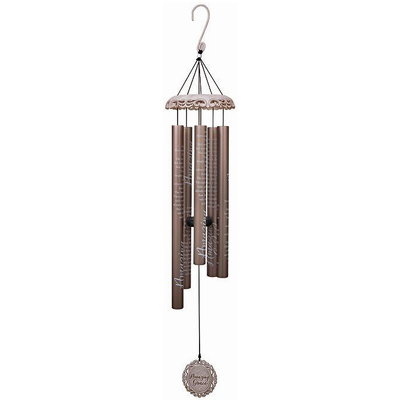 Amazing Grace Vintage White Wind Chime 40