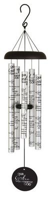Our God is an Awesome God Wind Chime from your local Clinton,TN florist, Knight's Flowers