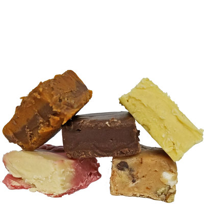 Assorted Gourmet Fudge from your local Clinton,TN florist, Knight's Flowers
