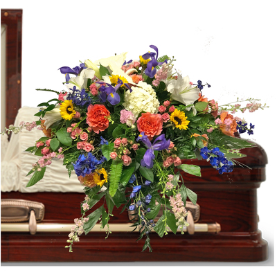 No Greater Love Casket Spray from your local Clinton,TN florist, Knight's Flowers