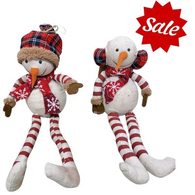 Holiday Snowman  from your local Clinton,TN florist, Knight's Flowers