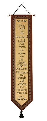 The Lord is My Shepherd Bell Pull from your local Clinton,TN florist, Knight's Flowers