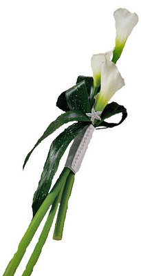 White Calla Lily Arm Bouquet from your local Clinton,TN florist, Knight's Flowers