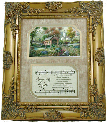 Amazing Grace Frame Art from your local Clinton,TN florist, Knight's Flowers
