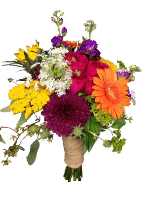 Color Me Pretty Bridesmaid Bouquet from your local Clinton,TN florist, Knight's Flowers