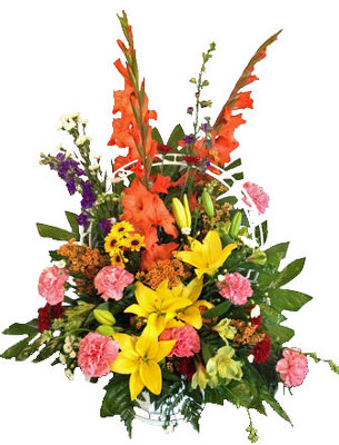 Cherished Memories Funeral Basket from your local Clinton,TN florist, Knight's Flowers