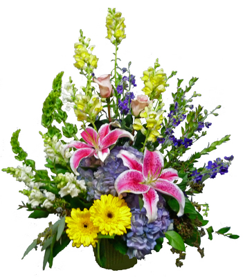 Heaven's Garden Basket from your local Clinton,TN florist, Knight's Flowers