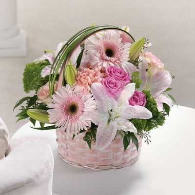 Basket of Love from your local Clinton,TN florist, Knight's Flowers
