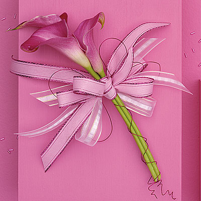 Miniature Calla LilyShoulder Corsage from your local Clinton,TN florist, Knight's Flowers