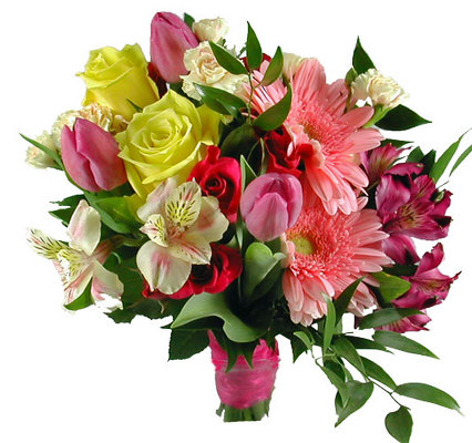 Summer Lovin' Brides Bouquet from your local Clinton,TN florist, Knight's Flowers