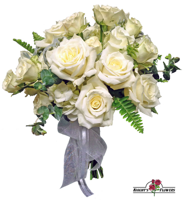 Simply Chic Bridal Bouquet from your local Clinton,TN florist, Knight's Flowers