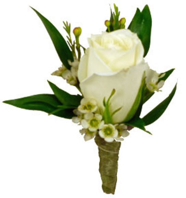 White Rose Bout from your local Clinton,TN florist, Knight's Flowers